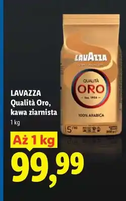 Lidl Kawa ziarnista Qualità Oro oferta