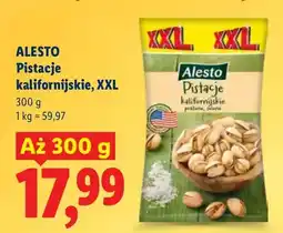 Lidl Pistacje kalifornijskie, XXL oferta