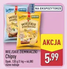 ALDI Chipsy wiejskie ziemniaczki różne rodzaje oferta