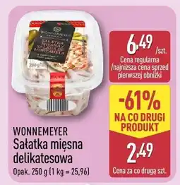 ALDI Sałatka mięsna delikatesowa oferta