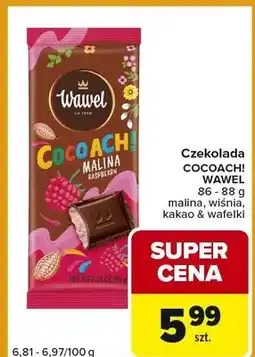Carrefour Express Czekolada malina, wiśnia, kakao & wafelki oferta
