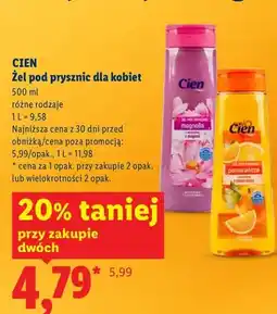 Lidl Żel pod prysznic dla kobiet oferta