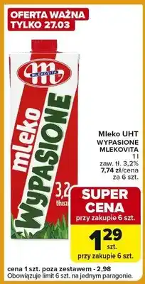 Carrefour Express Mleko UHT Wypasione mleko oferta