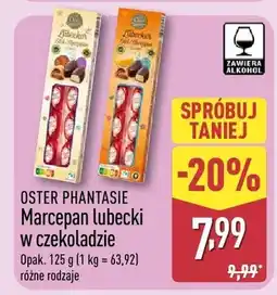 ALDI Marcepan lubecki w czekoladzie różne rodzaje oferta