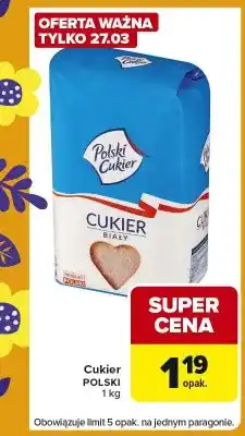 Carrefour Express Cukier biały Polski oferta