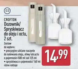ALDI Dozownik/Spryskiwacz do oleju i octu 2 szt oferta