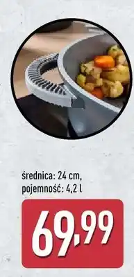 ALDI Garnek aluminiowy z pokrywką 24cm oferta
