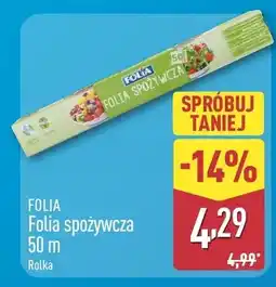 ALDI Folia spożywcza oferta