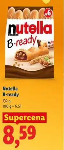 Lidl Nutella B-ready oferta