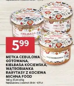 Stokrotka Metka cebulowa gotowana kiełbasa kociewska, watrobianka oferta