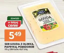 Stokrotka Ser gouda z oliwką, papryką, pomidorem oferta