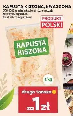 Stokrotka Kapusta kiszona, kwaszona oferta