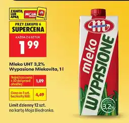 Biedronka Mleko UHT 3,2% wypasione oferta