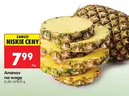 Biedronka Ananas na wagę oferta