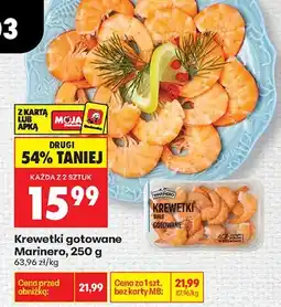 Biedronka Krewetki gotowane oferta