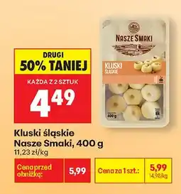 Biedronka Kluski śląskie oferta
