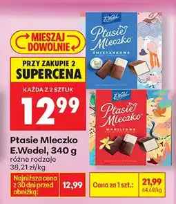 Biedronka Czekolada Ptasie Mleczko oferta