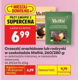 Biedronka Orzechy arachidowe w czekoladzie mlecznej oferta