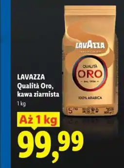 Lidl Lavazza qualità oro, kawa ziarnista oferta