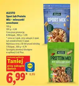 Lidl Alesto sport lub protein mix - mieszanki orzechowe oferta