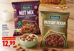 Lidl Alesto orzechy w karmelu oferta