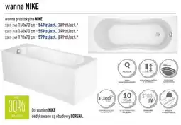 Cersanit Wanna prostokątna nike oferta