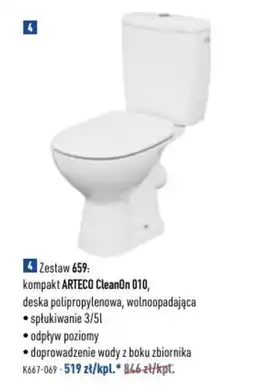 Cersanit Zestaw 659: kompakt arteco cleanon 010 oferta
