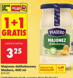 Biedronka Majonez delikatesowy Madero oferta
