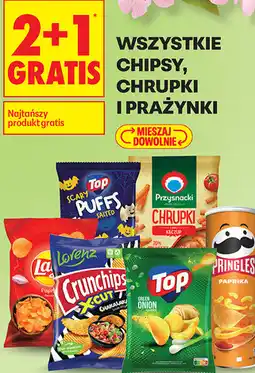Biedronka Chipsy, chrupki i prażynki oferta