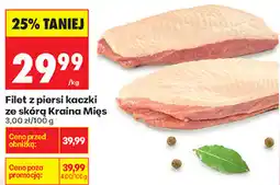 Biedronka Filet z piersi kaczki ze skórą Kraina Mięs oferta