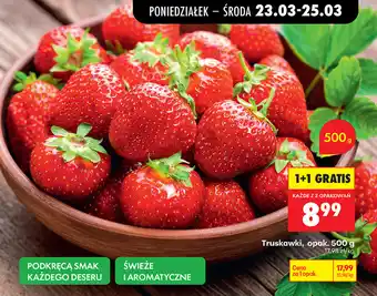 Biedronka Truskawki, opak oferta