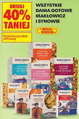 Biedronka Wszystkie dania gotowe Makłowicz i Synowie oferta