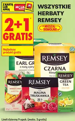 Biedronka Herbaty Remsey oferta