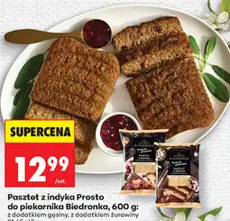 Biedronka Pasztet z indyka Prosto do piekarnika Biedronka oferta