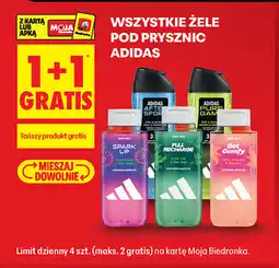 Biedronka Wszystkie żele pod prysznic Adidas oferta