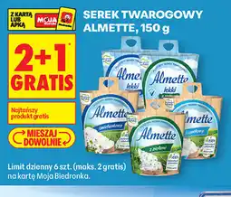 Biedronka Serek twarogowy almette oferta