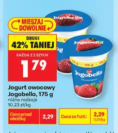 Biedronka Jogurt owocowy Jogobella oferta