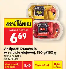 Biedronka Antipasti Donatelle w zalewie olejowej oferta