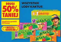 Biedronka Wszystkie lody Kaktus oferta