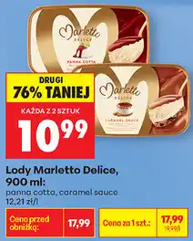 Biedronka Lody Marletto Delice oferta