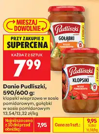 Biedronka Danie Pudliszki, 590/600 g oferta