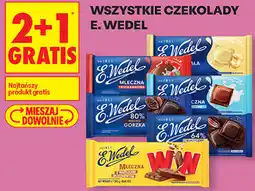 Biedronka WSZYSTKIE CZEKOLADY E. WEDEL oferta