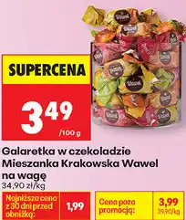 Biedronka Galaretka w czekoladzie Mieszanka Krakowska Wawel oferta