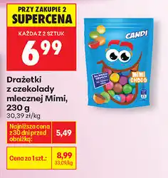 Biedronka Drażetki z czekolady mlecznej Mimi oferta