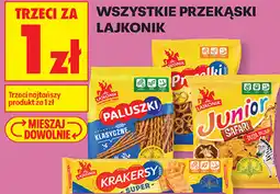 Biedronka Wszystkie przekąski Lajkonik oferta