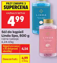 Biedronka Sól do kąpieli Linda Spa oferta