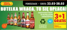 Biedronka WSZYSTKIE PIWA W BUTELKACH ZWROTNYCH oferta