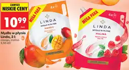 Biedronka Mydło w płynie Linda, 2 l: mango, malina oferta