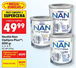 Biedronka Nestlé Nan Optipro Plus oferta