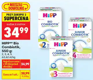 Biedronka HIPP** Bio Combiotik oferta